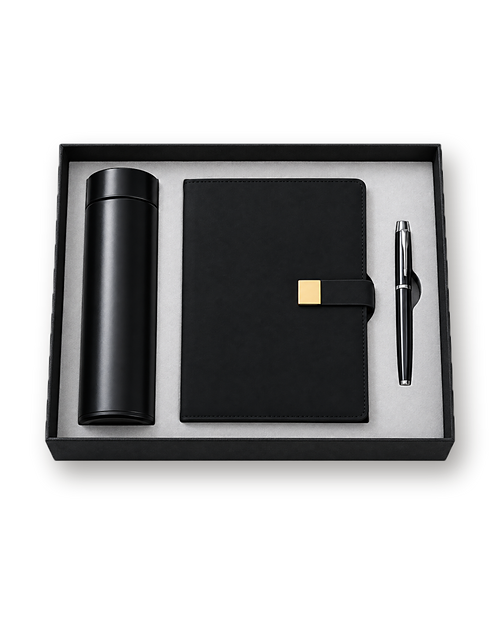 Corporate gift set, Bottle set, Black