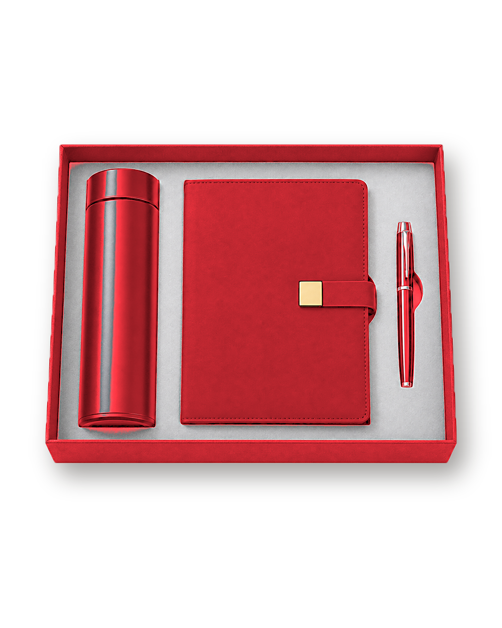 Corporate gift set, Bottle set, Red