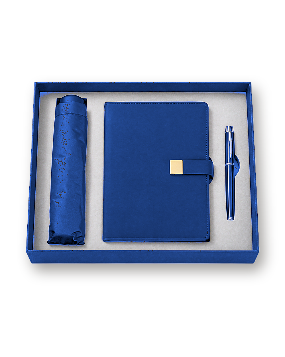 Corporate gift set, Umbrella set, Royal Blue