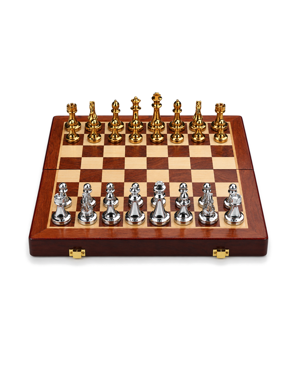 Chess set, Gold & Silver