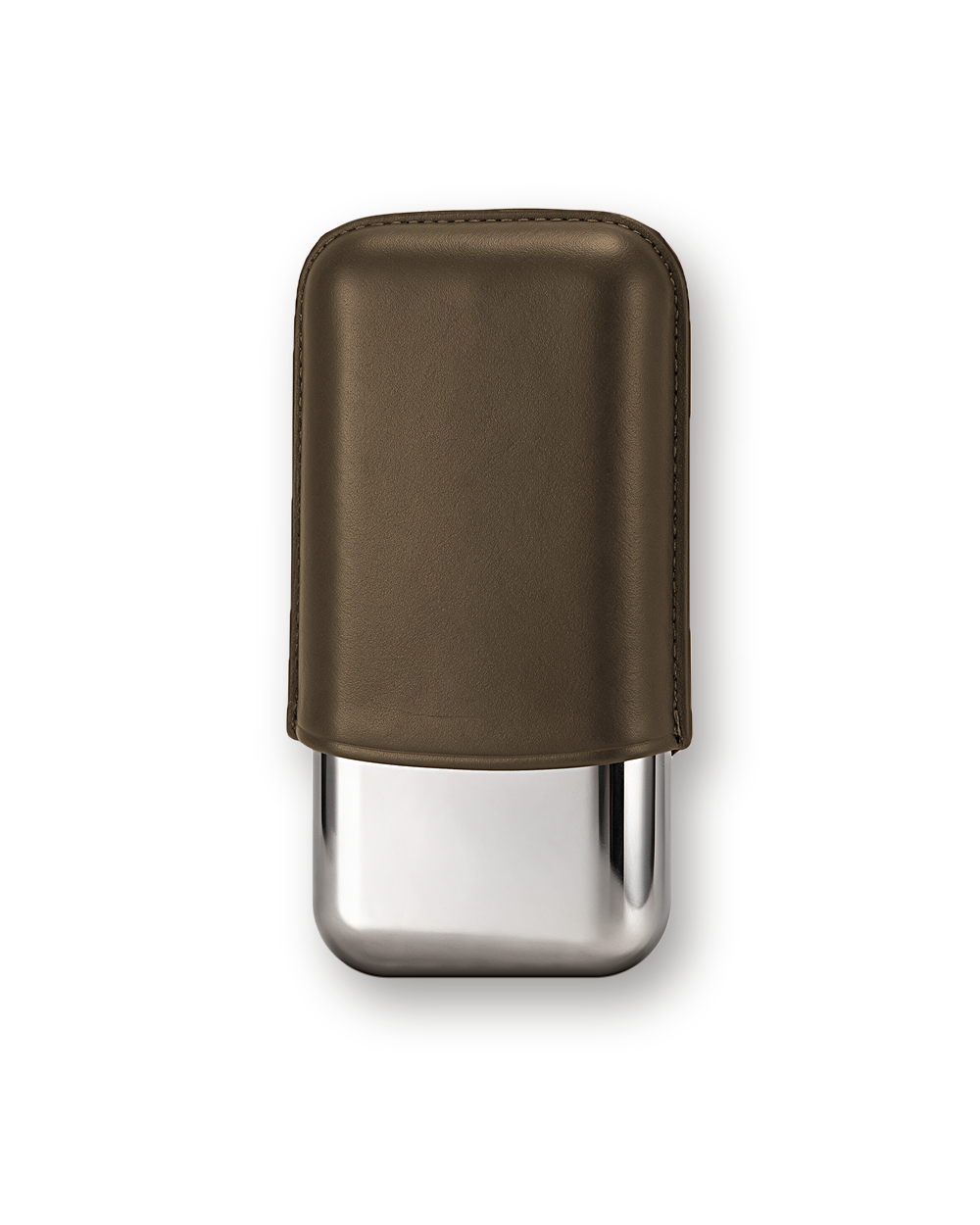 Cigar case, Brown leather