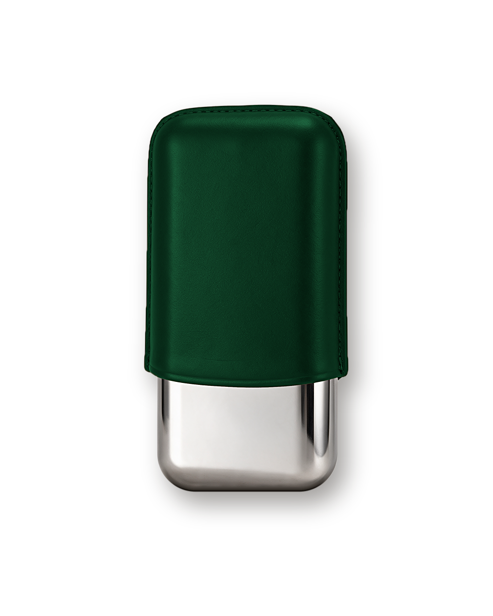 Cigar case, Green leather