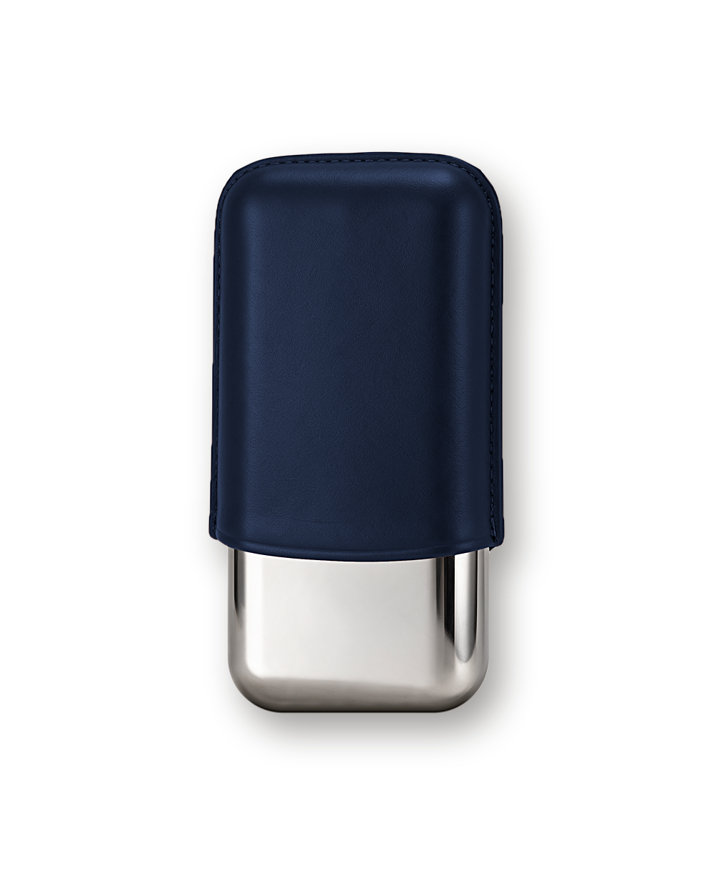 Cigar case, Navy leather