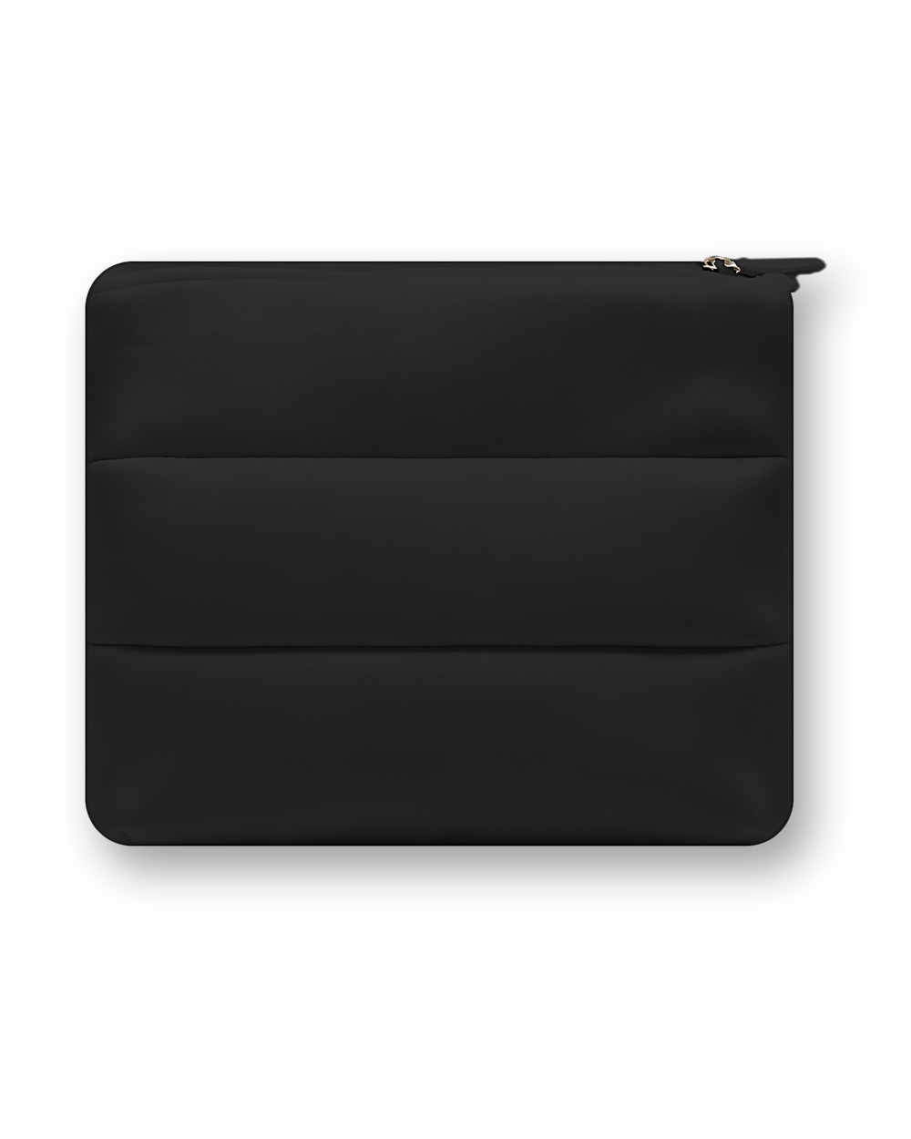 Padded cosmetic pouch, Black