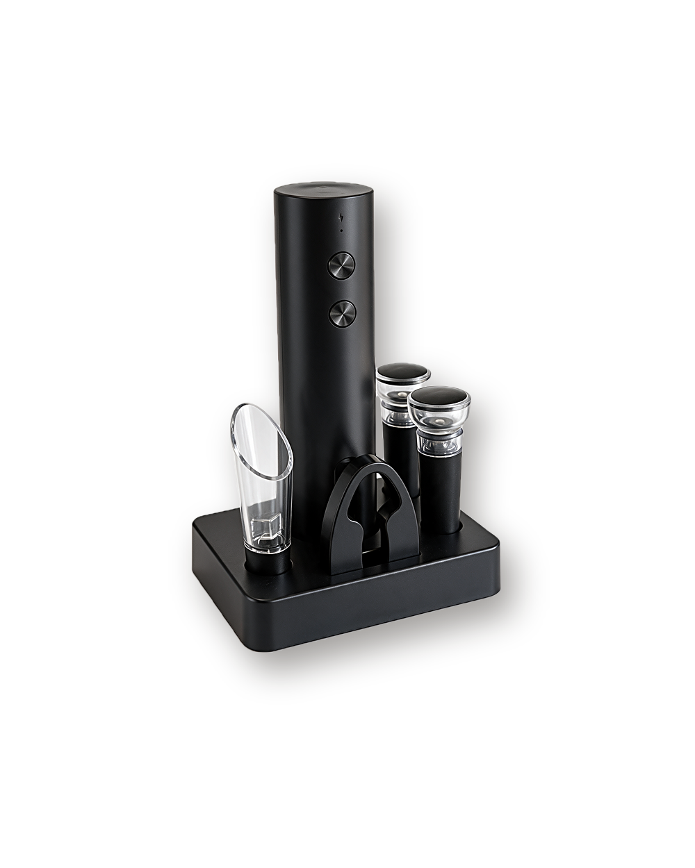 Electric wine set, Black