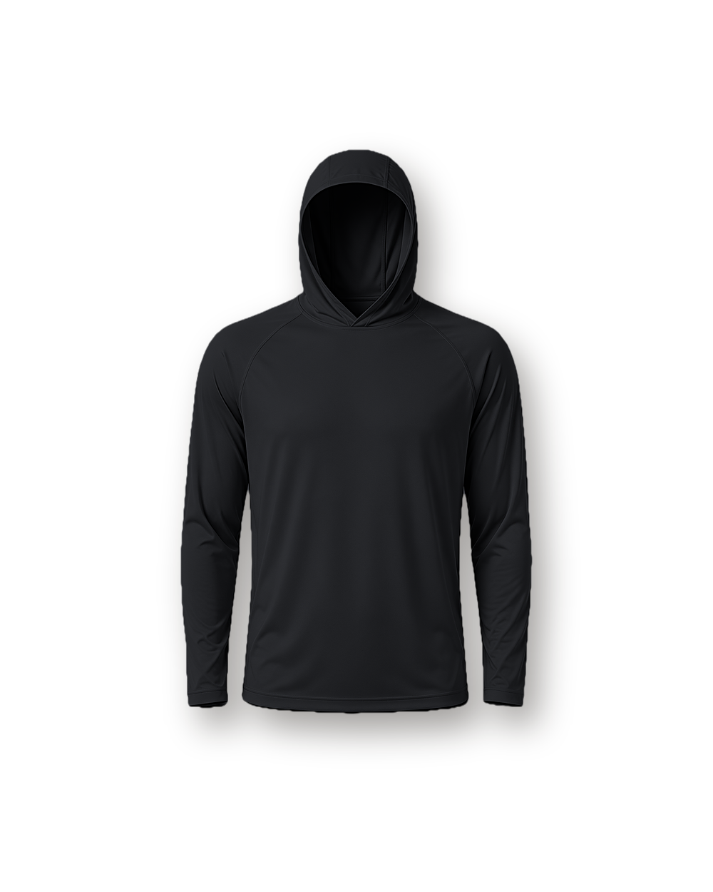 Fishing hoodie, Black