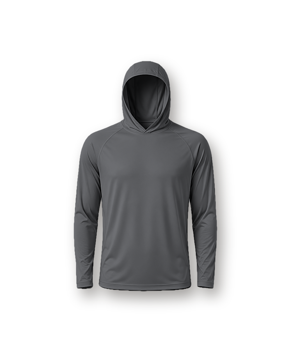 Fishing hoodie, Charcoal