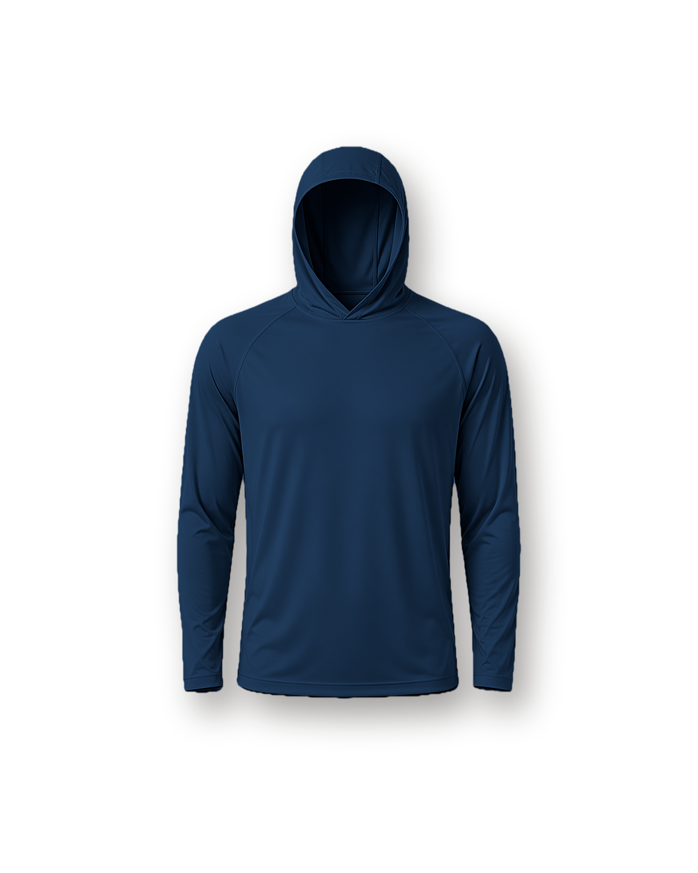 Fishing hoodie, Navy