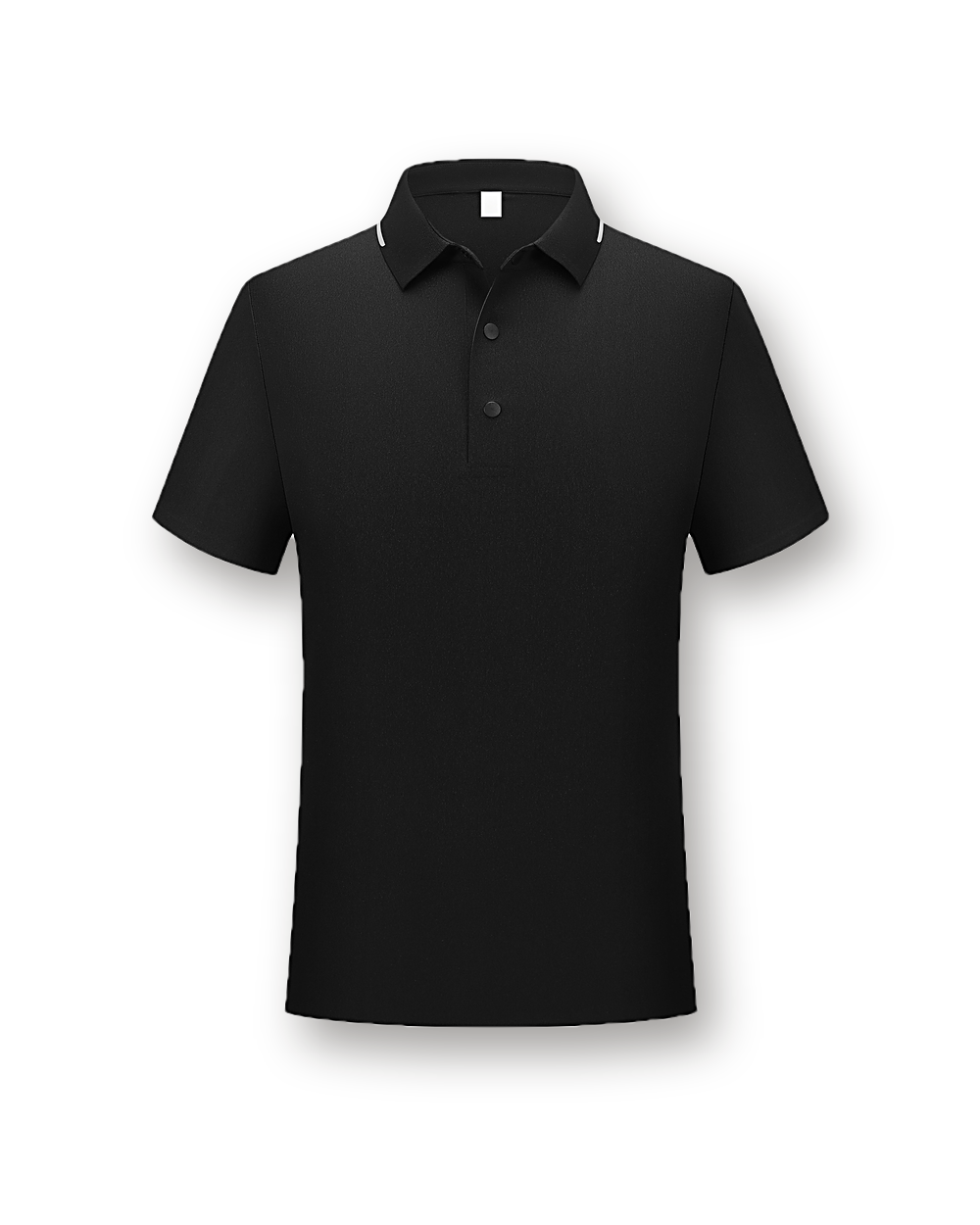 Golf polo, Black