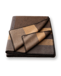Luxury blanket, Brown Check