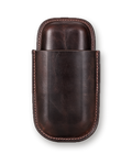 Leather cigar case, Coffee