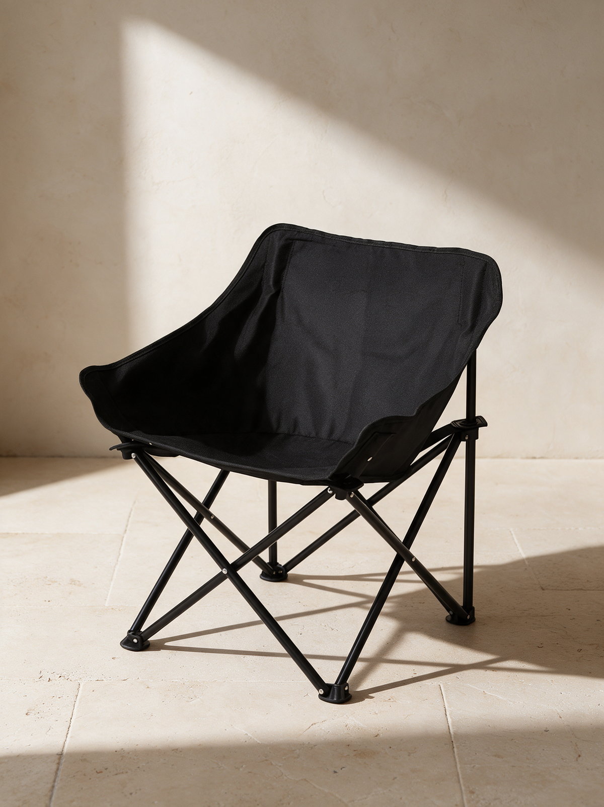 The Lawn Chair in a warm stone setting