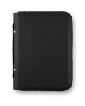 Zip-around padfolio, Black