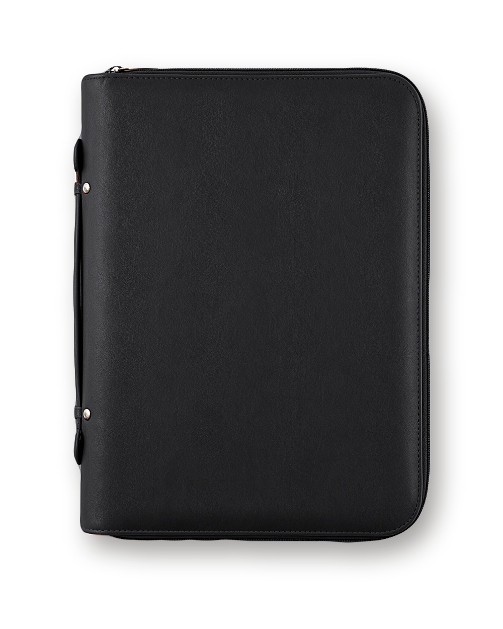 Zip-around padfolio, Black