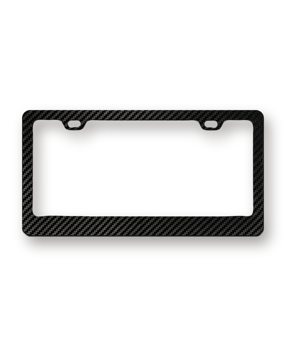 License plate frame, Carbon Fiber