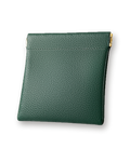 Leather pouch, Green