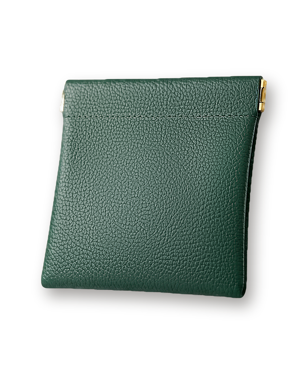 Leather pouch, Green