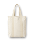 Canvas strap tote, White