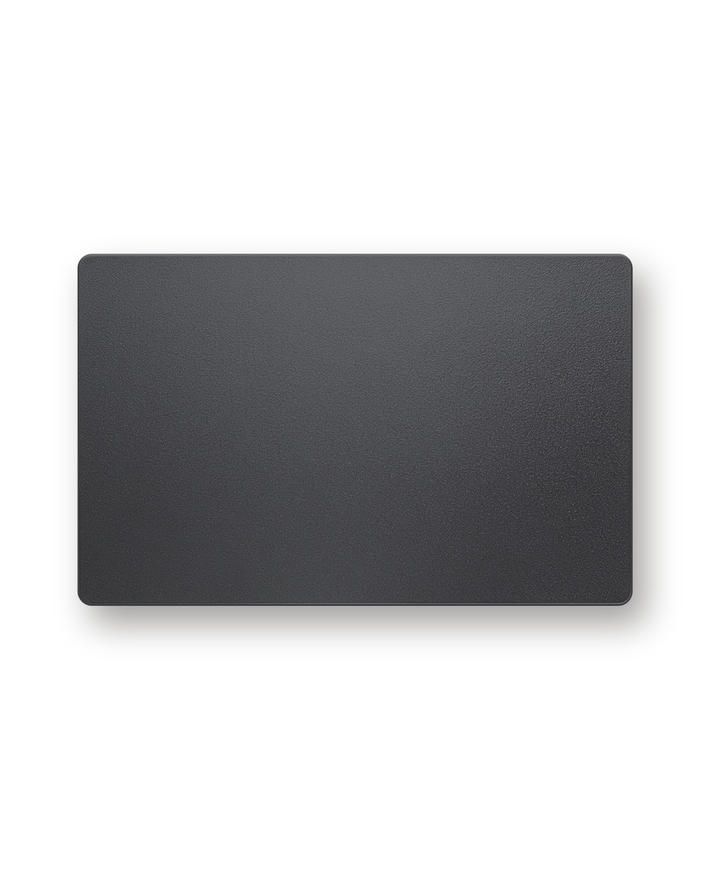Metal business card, Matte, Black