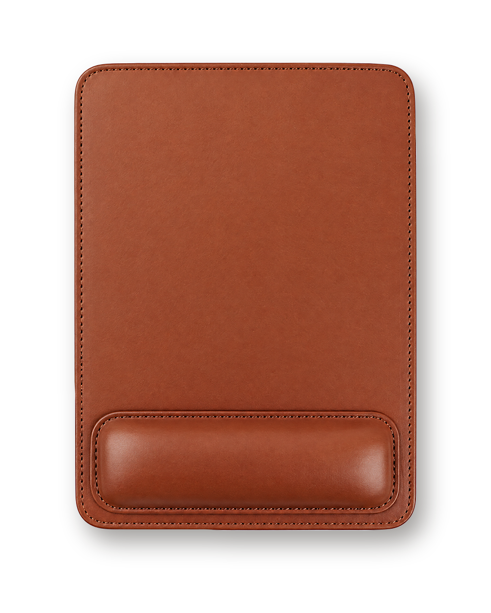 Mouse pad with wrist rest, Brown