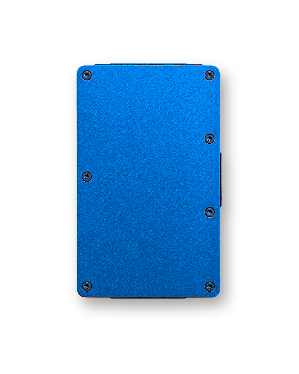 Metal wallet, Aluminum, Blue