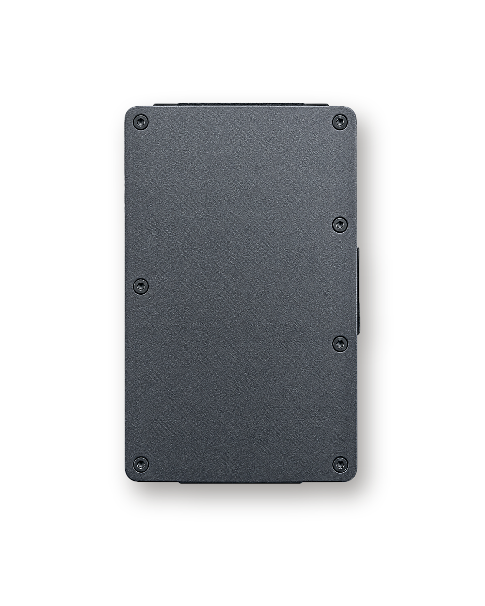 Metal wallet, Aluminum, Gray