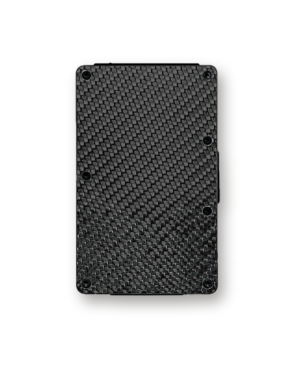 Metal wallet, Carbon Fiber, Black