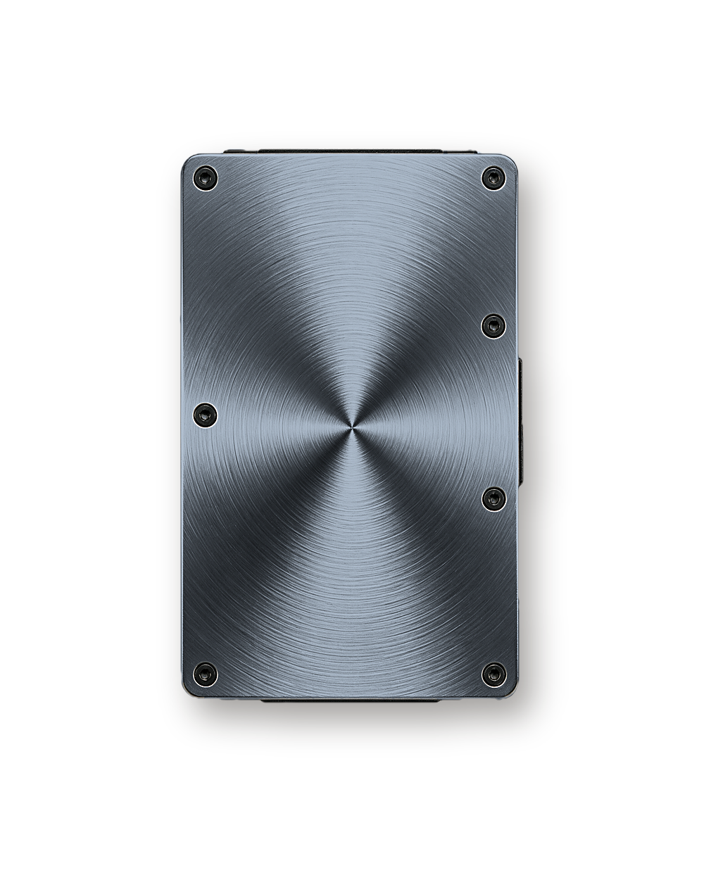 Metal wallet, CD Pattern, Black
