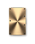 Metal wallet, CD Pattern, Gold