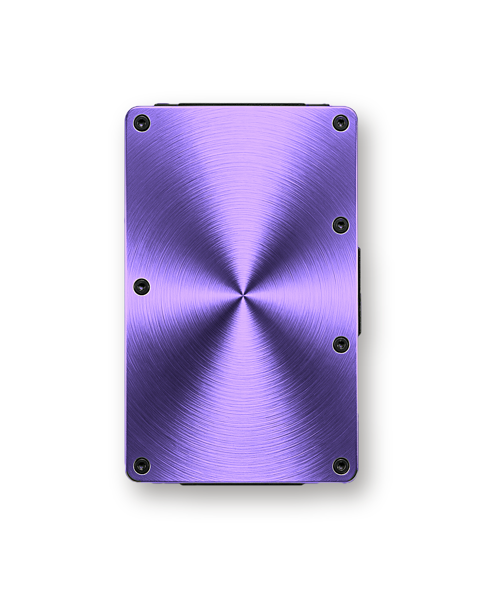Metal wallet, CD Pattern, Purple