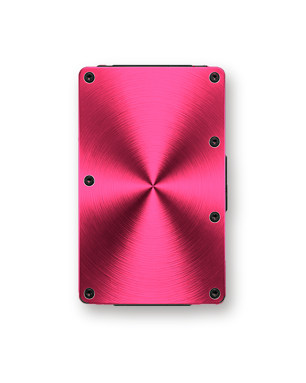 Metal wallet, CD Pattern, Red