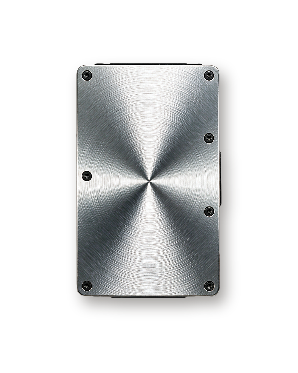 Metal wallet, CD Pattern, Silver