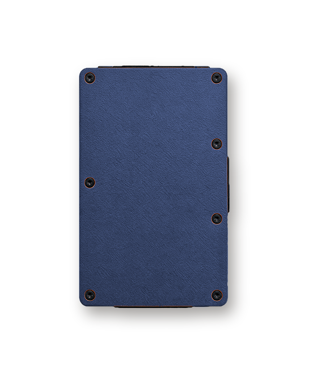 Metal wallet, PU, Blue