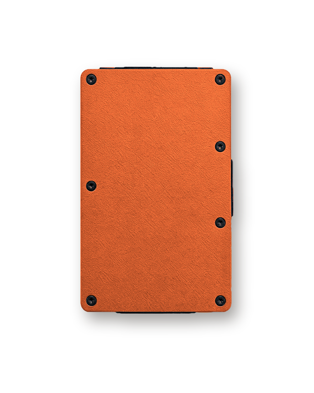 Metal wallet, PU, Orange