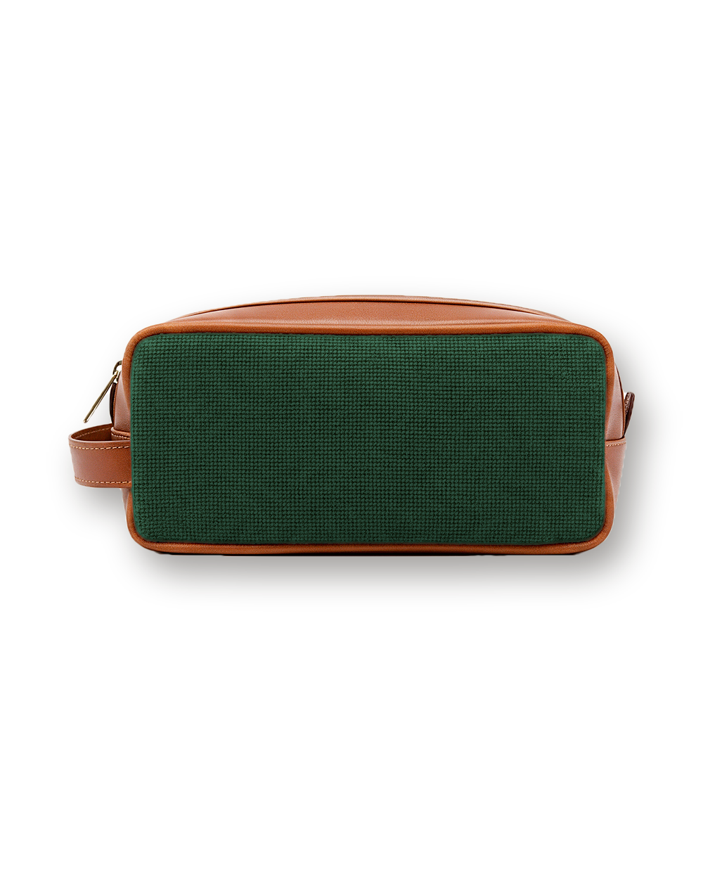 Needlepoint toiletry bag, Green