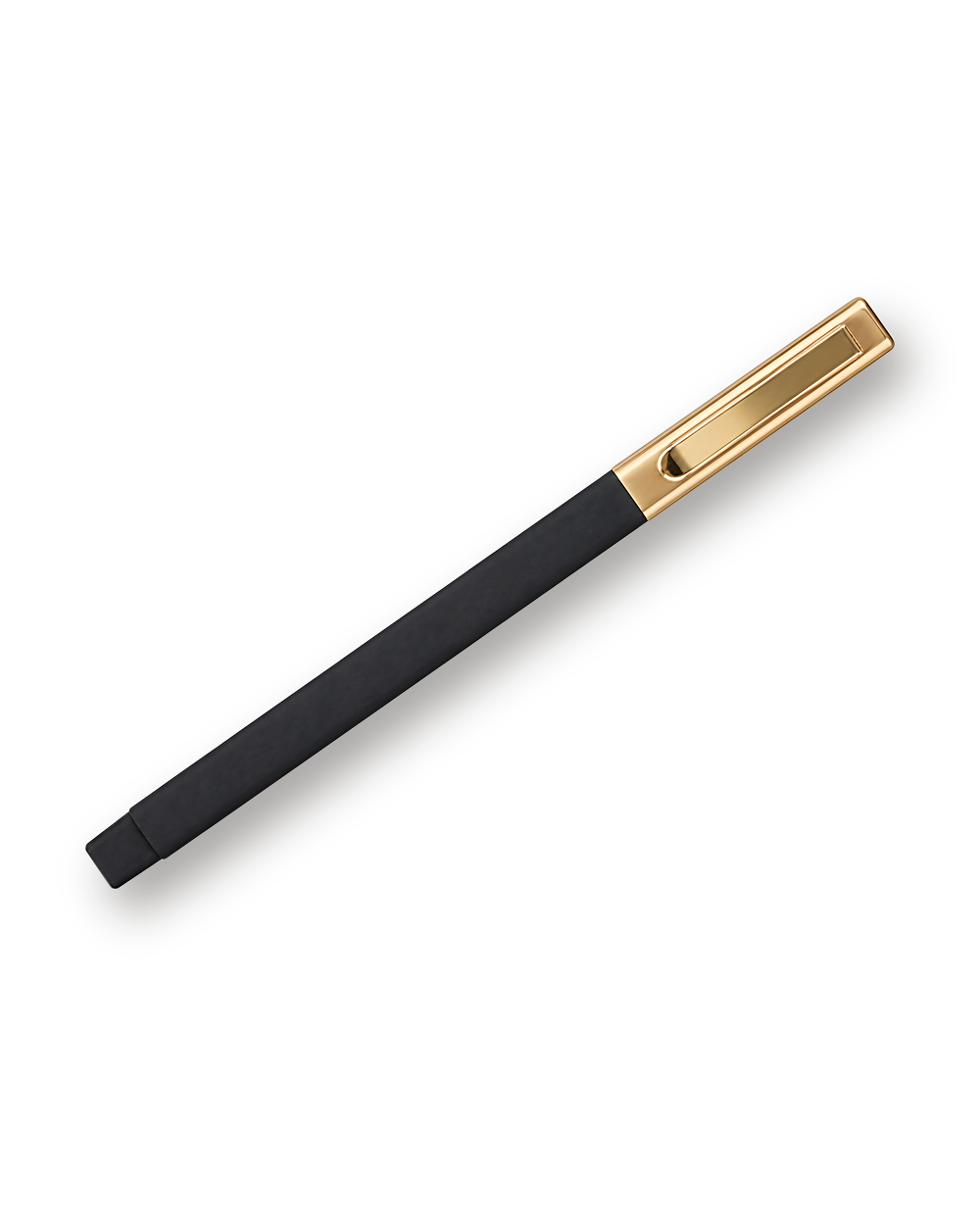 Soft-touch pen, Black & Gold