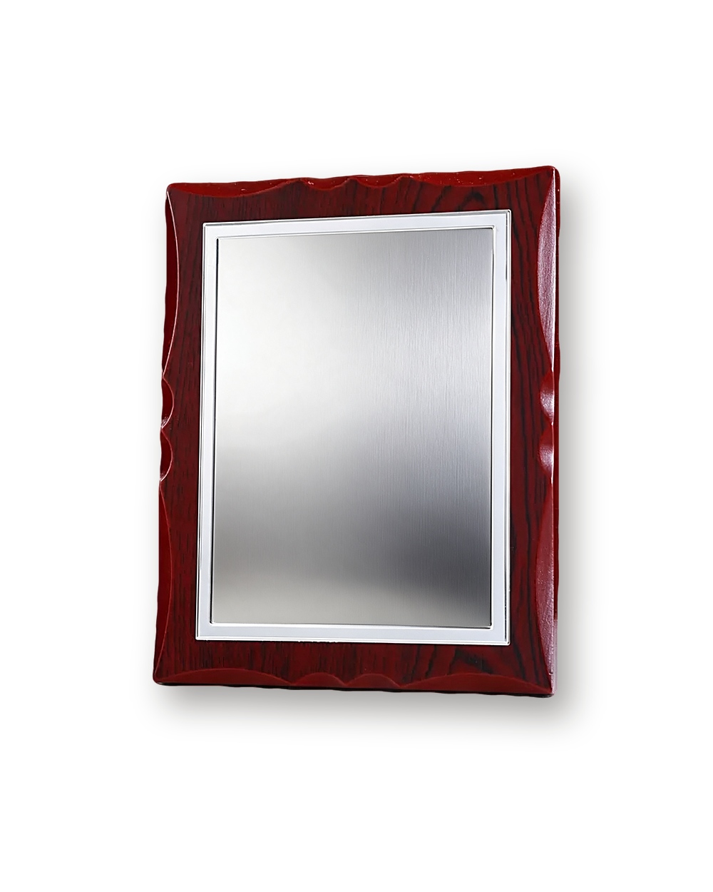 Plaque, Silver-Tone Plate