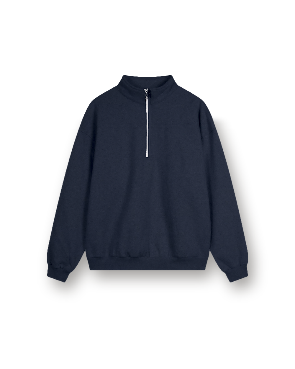 Quarter zip, Navy