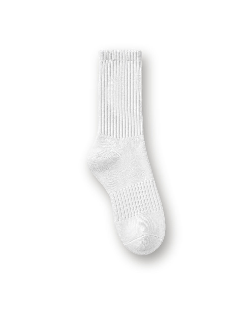 Cotton socks, White