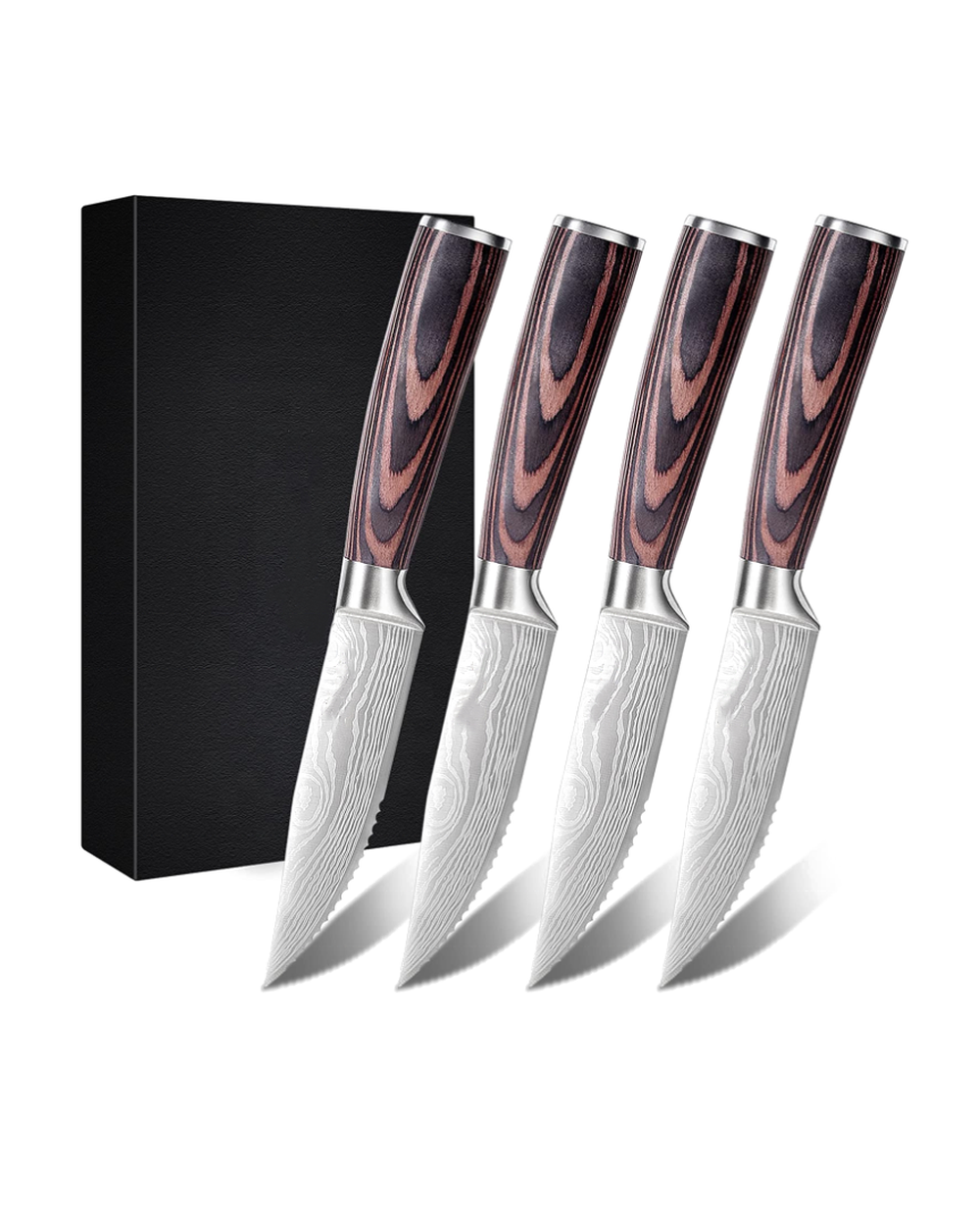 The Steak Knife Set in its gift box