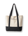 Canvas tote bag, Black