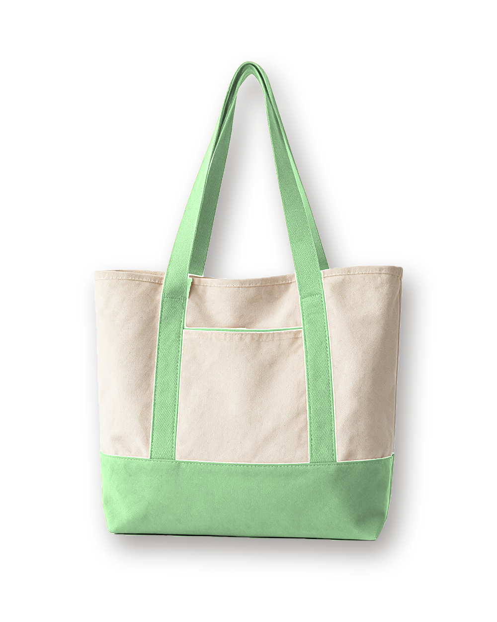 Canvas tote bag, Light Green