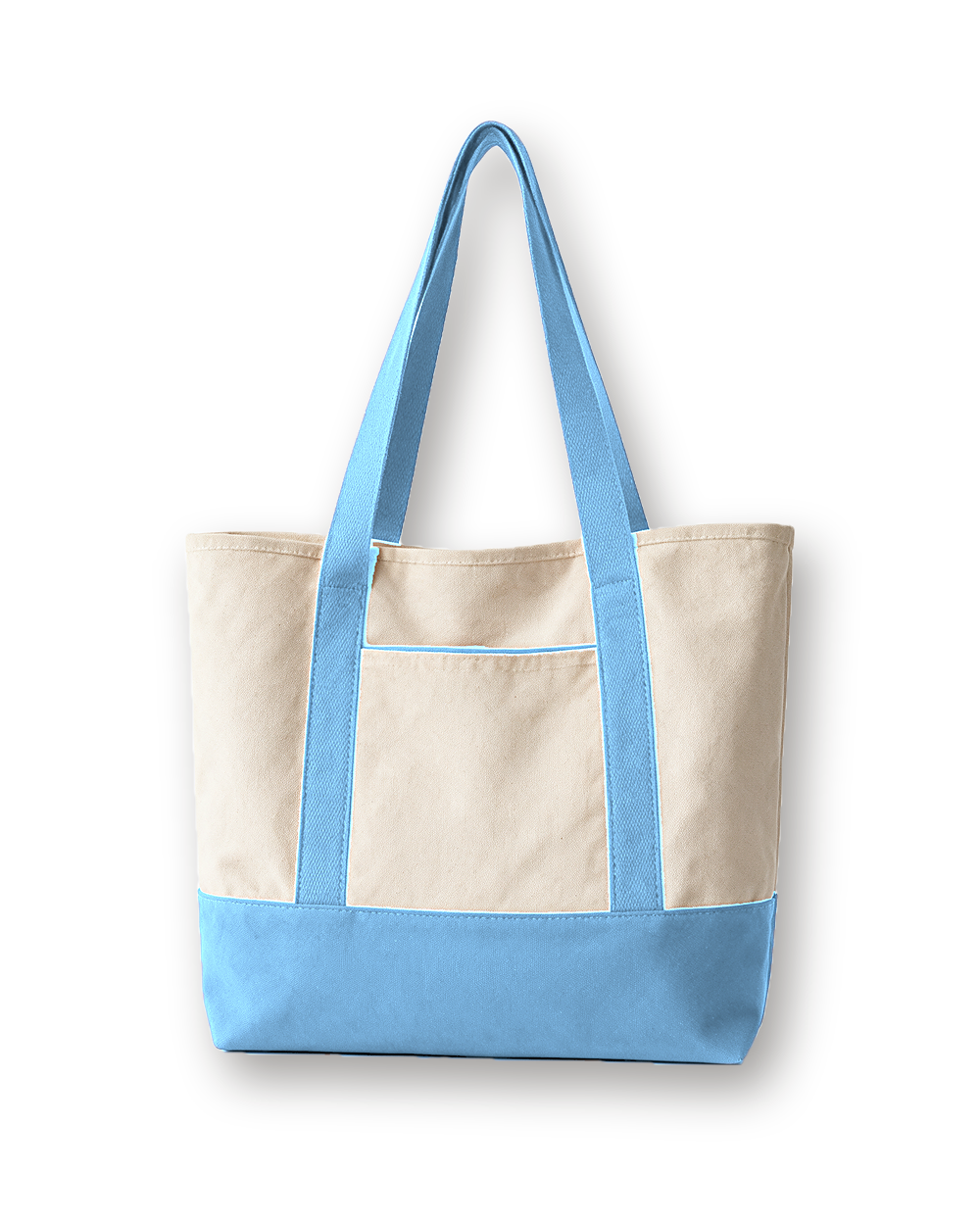 Canvas tote bag, Sky Blue