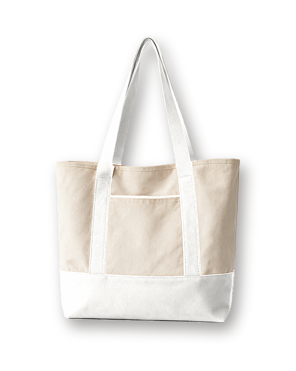 Canvas tote bag, White