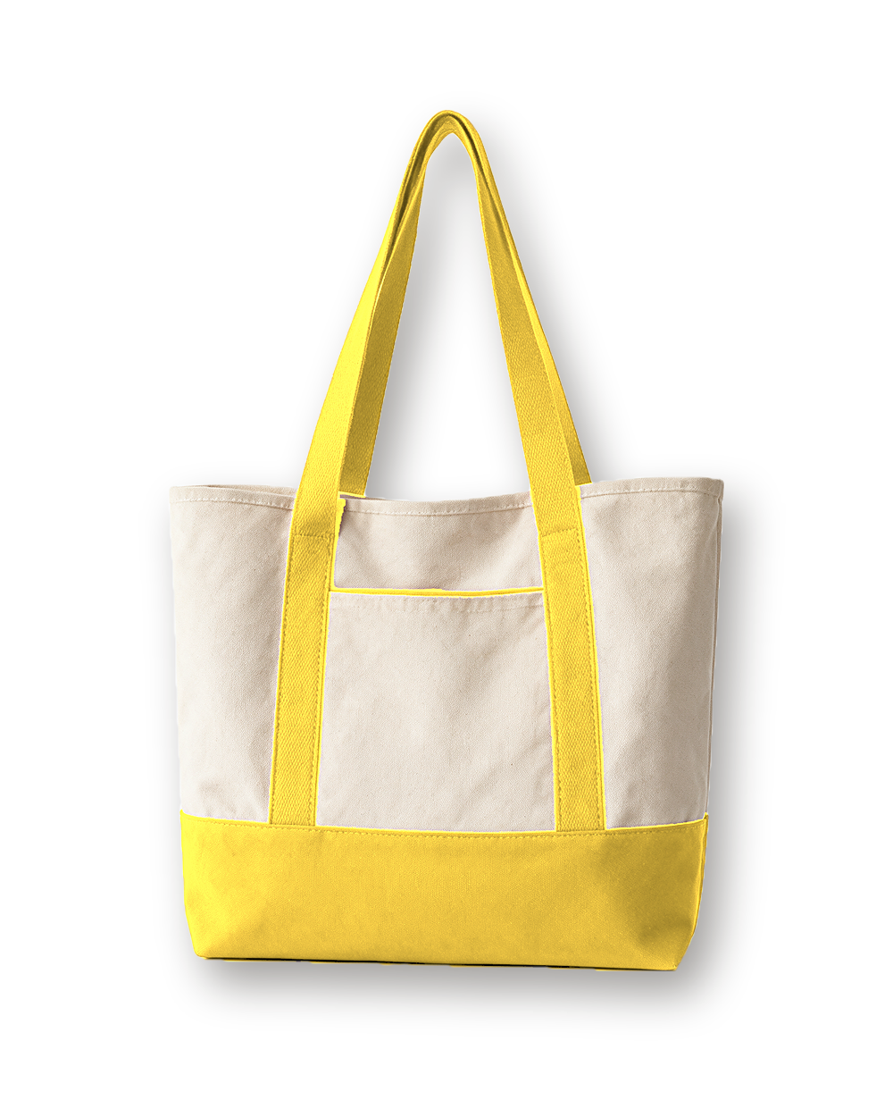 Canvas tote bag, Yellow