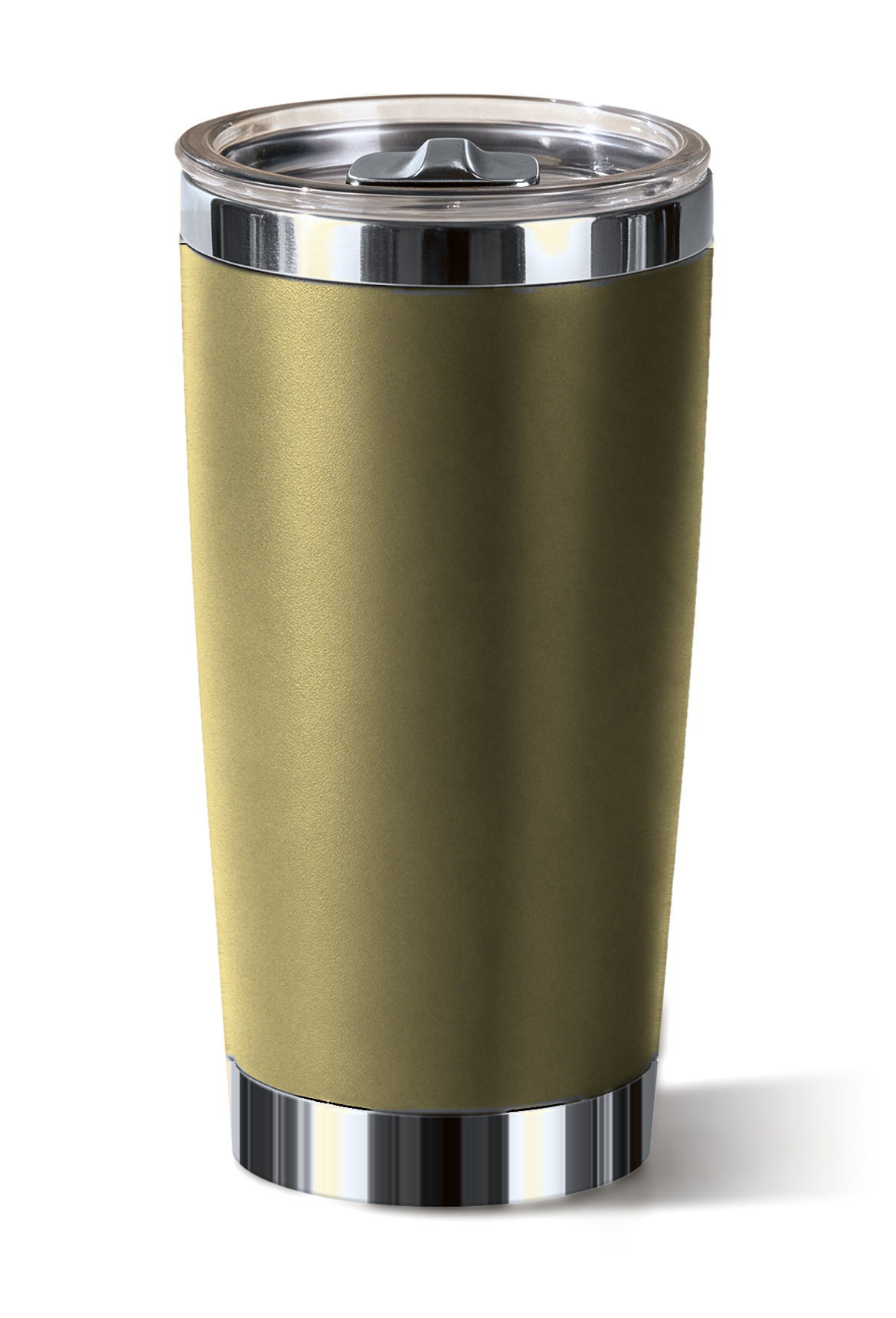 20 oz tumbler, Champagne with polished silver trim