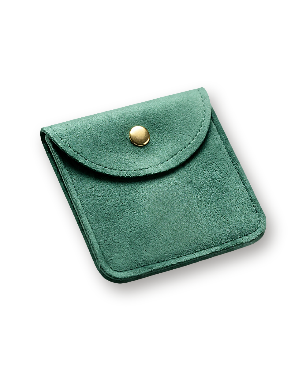Velvet pouch, Green